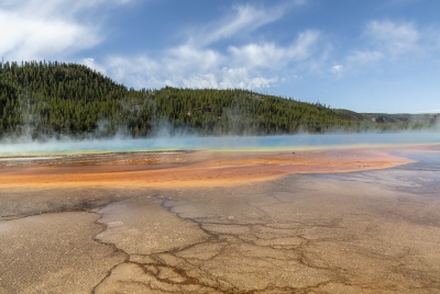 Midway Geyser Basin Yellowstone NP 2024